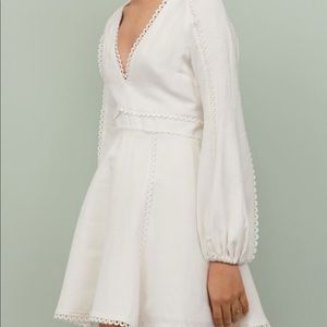 Linen blend H&M dress - size Small